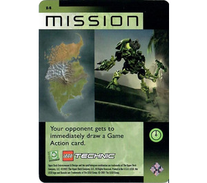 LEGO Bionicle Quest for the Masks Card 014 - Mission