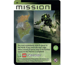 LEGO Bionicle Quest for the Masks Card 017 - Mission