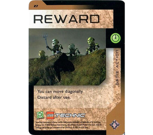 LEGO Bionicle Quest for the Masks Card 027 - Reward