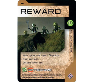 LEGO Bionicle Quest for the Masks Card 030 - Reward