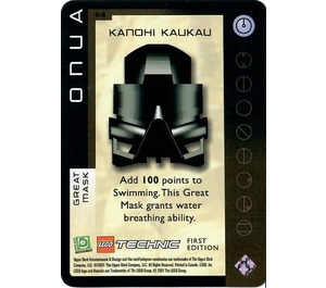 LEGO Bionicle Quest for the Masks Card 064 - Kanohi Kaukau