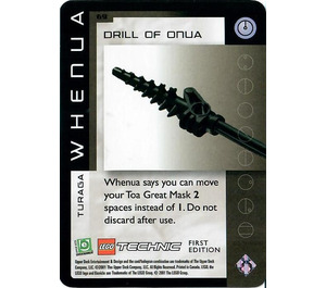 LEGO Bionicle Quest for the Masks Card 069 - Drill of Onua