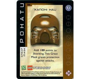 LEGO Bionicle Quest for the Masks Card 086 - Kanohi Hau