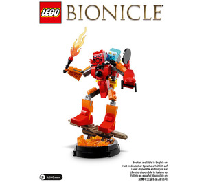 LEGO BIONICLE Tahu and Takua Set 40581 Instructions