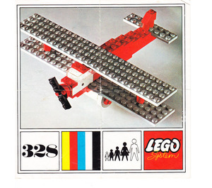 LEGO Biplane 328-2 Istruzioni