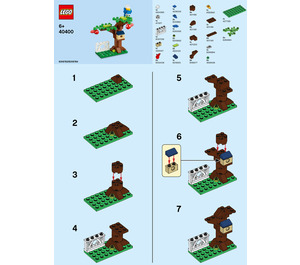 LEGO Bird in a tree 40400 Instruktioner