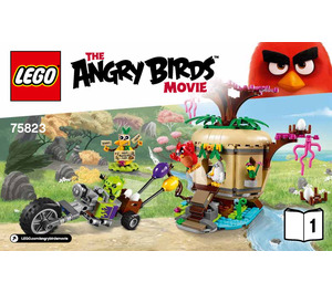 LEGO Bird Island Egg Heist 75823 Інструкції