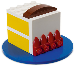 LEGO Birthday Cake mit blauer Basis 40048-1
