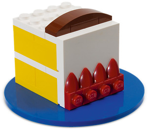 LEGO Birthday Cake Set with Blue Base 40048-1