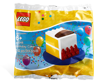 LEGO Birthday Cake mit blauer Basis 40048-1 Packaging