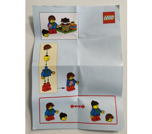 LEGO Birthday Card 5004931 Instructies