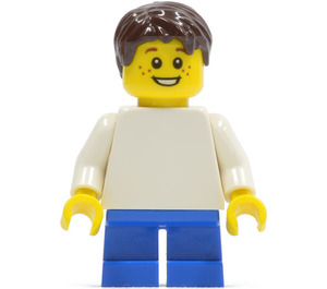 LEGO Birthday Kid with Freckles  Minifigure