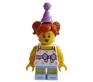 LEGO Birthday Party Girl minifiguur