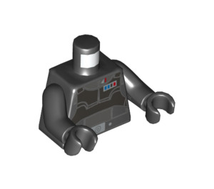 LEGO Black Agent Kallus Minifig Torso (973 / 76382)