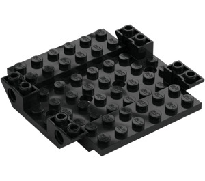 LEGO Negro Aircraft Middle Parte inferior 8 x 8 Invertido (5118)