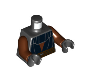 LEGO Black Anakin Skywalker (SW Clone Wars) Torso (973 / 76382)