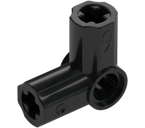 LEGO Black Angle Connector #6 (90º) (32014 / 42155)