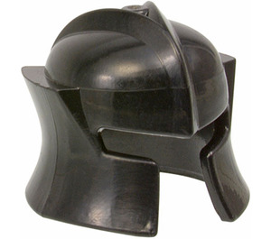 LEGO Black Angled Helmet with Cheek Protection (48493 / 53612)