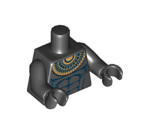 LEGO Zwart Anubis Bewaker Torso (76382 / 88585)