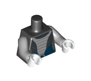 LEGO Zwart Asajj Ventress Torso (973 / 76382)