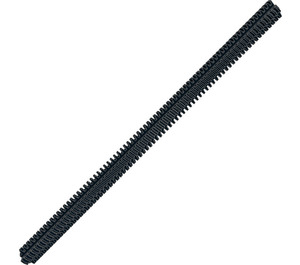 LEGO Black Axle 10 with Threads (3737)