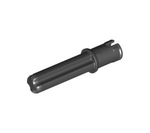 LEGO Black Axle 2L with Friction Pin (18651)