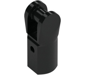 LEGO Black Bar Holder with Handle (23443 / 49755)