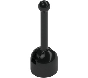 LEGO Black Base with Black Lever (4592 / 73587)