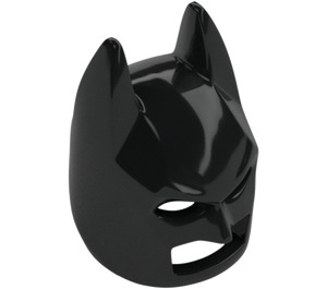 LEGO Svart Batman Cowl Maske med kantete ører (10113 / 28766)