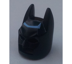 LEGO Zwart Batman Cowl Masker met Electro Patroon met hoekige oren (10113 / 13103)