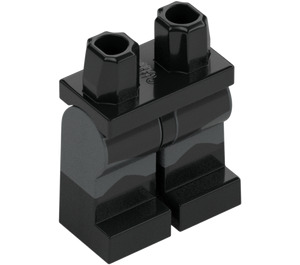 LEGO Zwart Batman Minifiguur Heupen en benen (73200 / 106213)