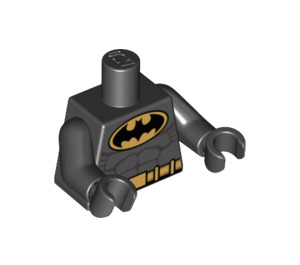 LEGO Zwart Batman Torso (973 / 76382)