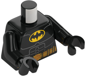 LEGO чорний Batman з Мініфігурка тулуб (973 / 76382)