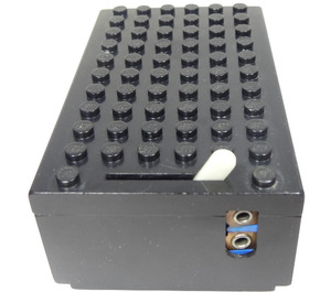 LEGO Zwart Accu Doos 4.5V 6 x 11 x 3.33 Type 3 voor connectoren zonder middelste pin