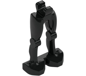 LEGO Black Battle Droid Legs with Torso Clip (42687 / 65035)