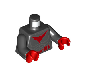 LEGO Czarny Batwoman Tułów (973 / 76382)