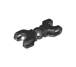 LEGO Black Beam with Joint Sockets (90622)