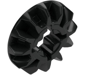 LEGO Black Bevel Gear Half with 12 Teeth (6589)