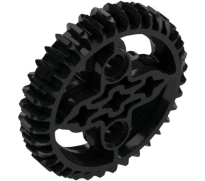 LEGO Black Bevel Gear with 36 Teeth (32498)