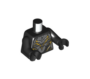 LEGO Black Black Panther (Shuri) Minifig Torso (973 / 76382)
