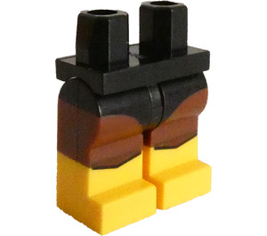 LEGO Black Black Vulcan Minifigure Hips and Legs (3815 / 36836)