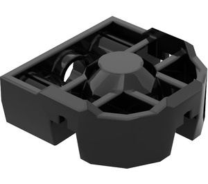 LEGO Black Block Connector with Ball Socket (32172)