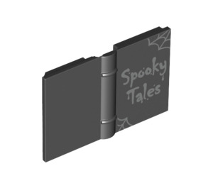 레고 검은색 Book 2 x 3 ~와 함께 ‘Spooky Tales’ 그리고 거미 Webs (27505 / 33009)