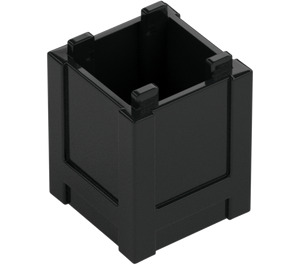 LEGO Negro Caja 2 x 2 x 2 Caja (61780)