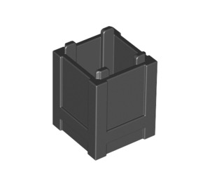 LEGO Schwarz Box 2 x 2 x 2 Kiste (61780)