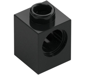 LEGO Black Brick 1 x 1 with Hole (6541)