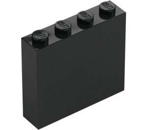 LEGO Noir Brique 1 x 4 x 3 (49311)