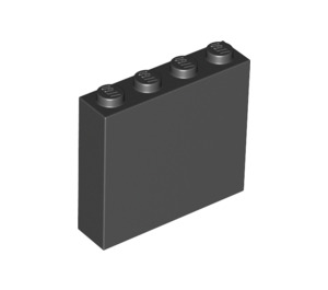 LEGO Noir Brique 1 x 4 x 3 (49311)