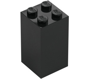 LEGO Noir Brique 2 x 2 x 3 (30145)