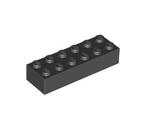 LEGO Noir Brique 2 x 6 (2456 / 44237)